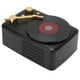 thumbnail image 3 of Altavoz Bluetooth Estéreo Carga USB Diseño de tocadiscos retro Mini altavoz inalámbrico portátil para viajes de fiesta en casaNegro, 3 of 8