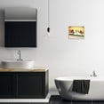 thumbnail image 3 of Stupell Industries Cat Bathing in Tub Typography Painting Gray Framed Art Print Wall Art, 14 x 11, 3 of 10