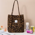 thumbnail image 3 of Bolso de mano de pana para mujer, bolso de pana para mujer, bolso de hombro reutilizable, bolso de hombro para compras, oficina, escuela, viajes, 3 of 6