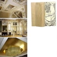 thumbnail image 2 of Imitation Gold Leaf for Craft Decoration 100 Sheets Golden Gold Leaf, 2 of 4