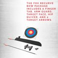 thumbnail image 3 of SA Sports Fox Recurve Youth Red Bow Set, 560, 3 of 7