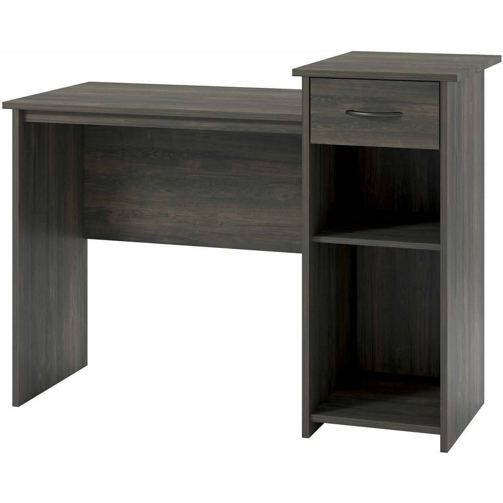 Mainstays Student Desk with EasyGlide Drawer, Weathered Oak Walmart