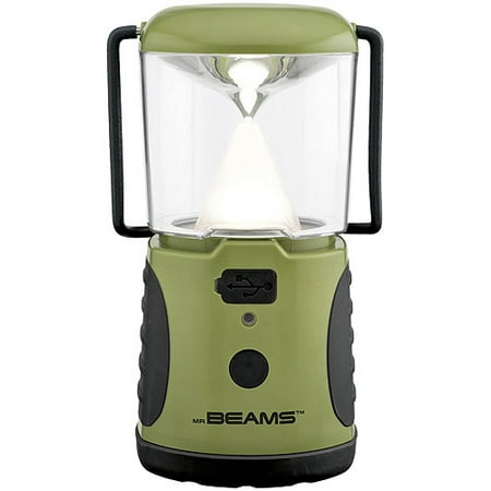 Mr. Beams MB470 UltraBright 260-Lumen LED Lantern with USB Charging Port, Green