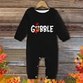 thumbnail image 2 of KVPLBQFD Babys First Christmas Outfit Boy Newborn Baby Boy Clothes Toddler Girl Clothes 18-24 Months Boy 3t Boys Outfits Infant Outfits Newborn, Black 0-3 Months, 2 of 4