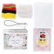 thumbnail image 5 of Kit de fieltro de aguja, suministros de fieltro de lana, muñeco de peluche de Animal, material de fabricación DIY, 124 # Ratoncito, 5 of 5
