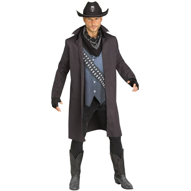 Evil Outlaw Men's Adult Halloween Costume, One Size, (44) - Walmart.com ...