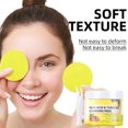 thumbnail image 1 of Fiudx Ofertas flash del día solo en línea Limpiador Limpia Exfoliante Toalla de jabón de cúrcuma Almohadilla de algodón Almohadilla desmaquillante 50 piezas 50 ml, 1 of 7