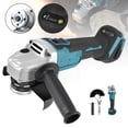 thumbnail image 1 of Electric Grinding Machine, 125mm Disc Cordless Angle Grinder Battery Powered Stable Efficient  for Polishing Tile Concrete, 1 of 7