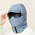 thumbnail image 4 of Windproof Full Cover Winter Hat with Glasses for Men & Women Thermal Thick Acrylic for Outdoor Activities, 4 of 4