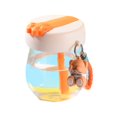thumbnail image 4 of Mini taza de 400 ml, taza portátil con pajita, linda y sencilla taza de plástico para agua, para viajes, Sp д* Y4X2, 4 of 6