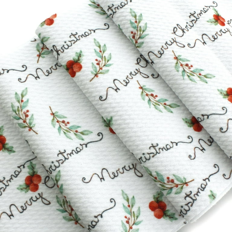 Christmas jersey knit fabric shop