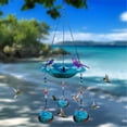 thumbnail image 4 of Hanging Solar Bird Bath Fountain, Multipurpose Hanging Bird Bath Feeder  for Backyard, 4 of 7