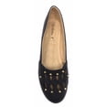 thumbnail image 5 of Victoria K Women's Gold Studs With Braid Ballerina Flats, 5 of 5