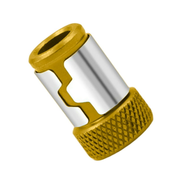 Kenally Accesorios para puntas de destornillador eléctrico, componente de fijación de tornillo profesional, fijador de succión, accesorio de anillo Artesanía Amarillo Kenally TO006559-02