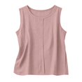 thumbnail image 7 of Outfmvch Camisoles for Women for Under Clothes Camisole Tops for Women Shirts Summer 2026 Flowy Tops for Women Slim Tanks Tank Tops for Women Camis for Women Summer Cami Shirts Pink XL, 7 of 7