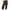 Dark Gray, variant on CFLVAEK Cotton Linen Pants Women with Pocket Elastic High Waist Solid Trousers Lightweight Knee Length Capri Pant Plus Size Going Out Summer Pants