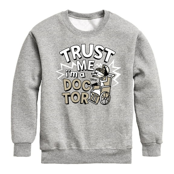 The Nightmare Before Christmas - Trust Me I'm A Doctor - Youth Crewneck Fleece Sweatshirt