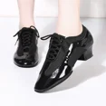 thumbnail image 5 of zapatos de baile latino para mujer a la moda, suela suave, zapatos profesionales de Jazz Tango para bailar, zapatillas de interior para mujer, salón de baile, 5 of 5