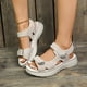 thumbnail image 1 of WILLBEST Sandalias De Mujer, Sandalias De Cuña De Verano, Zapatos Deportivos Transpirables, Sandalias De Mujer Con Punta Abierta Para Playa, Sandalias Para Mujer, 1 of 7