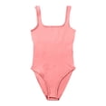 thumbnail image 4 of YDLCAFD Women's Bodysuits Sexy Ribbed Sleeveless Square Neck Sleeveless Tank Tops Bodysuits S, 4 of 5