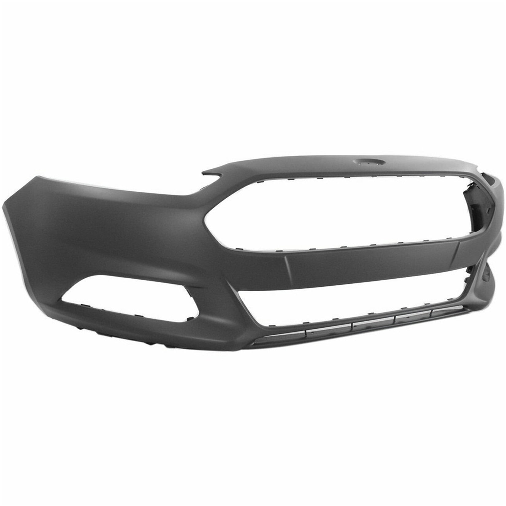 Front Bumper Cover Replacement for 2013-2016 Ford Fusion Primed with no Sensor Holes