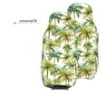 thumbnail image 6 of Fotbe Green Hawaii Palms Pattern Automotive Seat Covers for Cars Trucks and SUVs – Car Seat Covers for Front Seats,Protective Seat Covers,Vehicle Seat Covers, Set of 2, 6 of 9