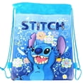 thumbnail image 4 of Disney-mochila de Lilo Stitch azul no tejida con cordón, bolso de mano para escuela, deporte, gimnasio, fiesta de cumpleaños para niñas, niños y adolescentes, 4 of 4