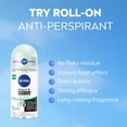 thumbnail image 3 of NIVEA Black & White Invisible Roll-On 72-Hr Antiperspirant Deodorant, Spring Mist, 50mL, 3 of 3