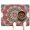 White-270, variant on Dog Food Mat with Artistic Floral Paisley Ethnic Mandala Art, Durable Waterproof Absorbent Non-Slip Pet Feeding Mat