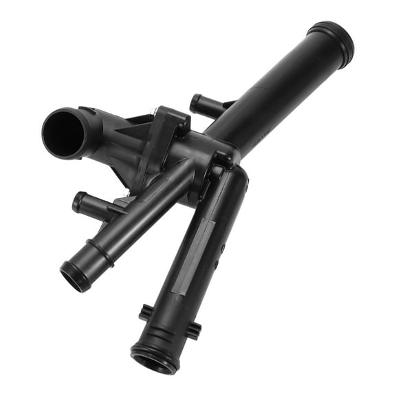 Unique Bargains Car Thermostat for Audi Q7 3.6L 2007-2010 for Volkswagen CC 2009-2011 Engine Coolant Thermostat Housing Assembly No.03H121117A Aluminum Alloy 1 Pcs