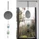 thumbnail image 2 of Molino de viento colgante con bola de observación, esculturas de viento de metal con giro de 360 grados, campanas de acero inoxidable estilo 2, 2 of 5