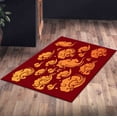 thumbnail image 5 of Large Rugs, Anime Cloud Rug, Orange Rugs, Gift For Her Rug, Anime Rugs, Modern Rugs, Decorative Rug, Thin Rug, Soft Rugs, Home Decor, 2.6'x9.2' - 80x280 cm, 5 of 7