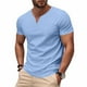 thumbnail image 3 of Camiseta básica de manga corta y cuello redondo para hombre: informal, streetwear, gimnasio, versátil para combinar, 3 of 8