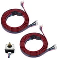 thumbnail image 4 of 4 piezas de cables de motor paso a paso bipolares de 100 cm de largo para NEMA 17 utilizados en impresoras 3D Reprap máquinas CNC, 4 of 7
