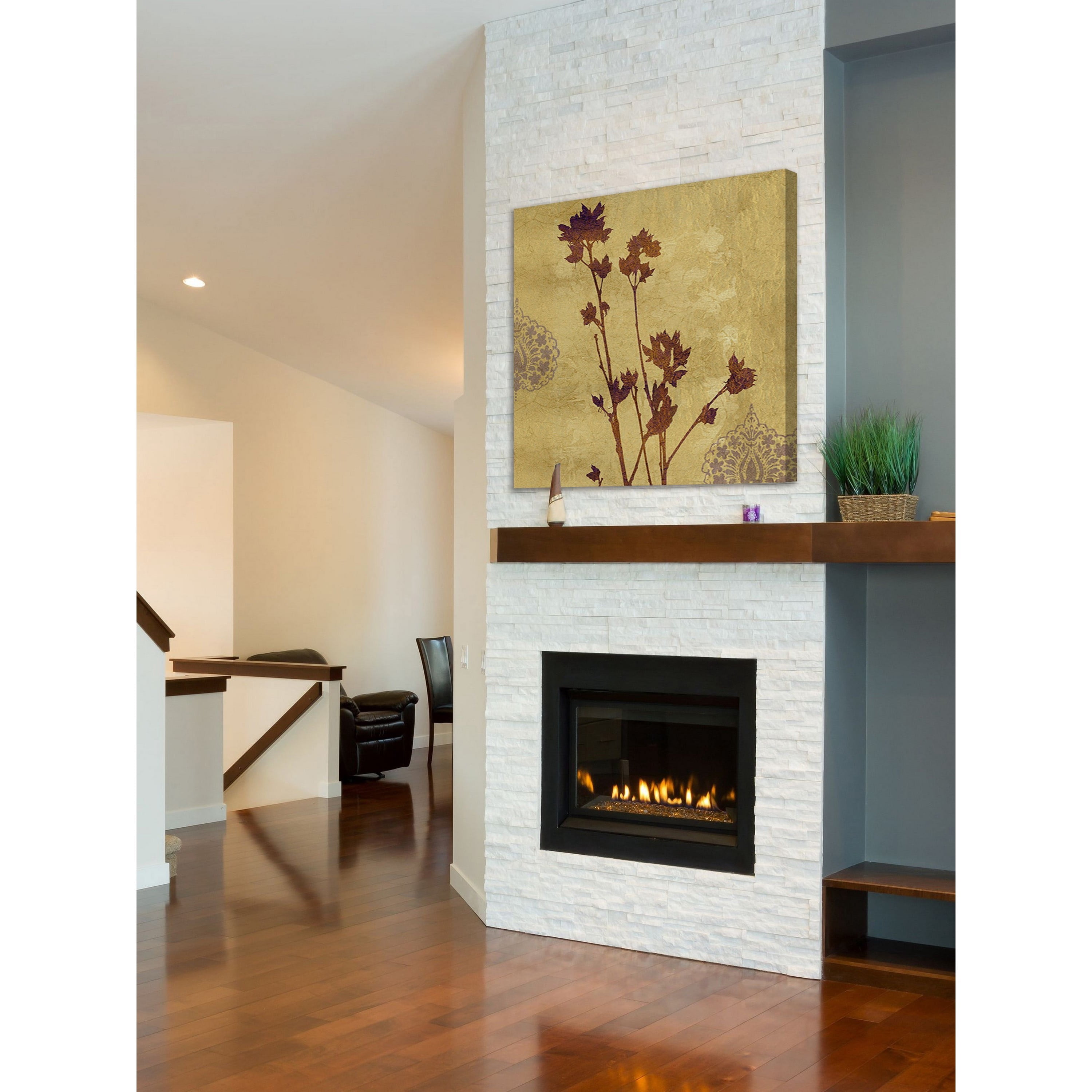 "Sharon Rose" Painting Print on Wrapped Canvas