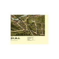 thumbnail image 2 of Historic Panoramic View - Westerly Rhode Island - Bailey 1877 - Vintage Wall Art, 2 of 4