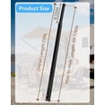 thumbnail image 6 of 675364 33" RV Awning Inner Drive Arm, Aluminum Rail Anti-Rust Awning Pitch Arm Fit for Solera Regal 63" Assemblie, 6 of 6