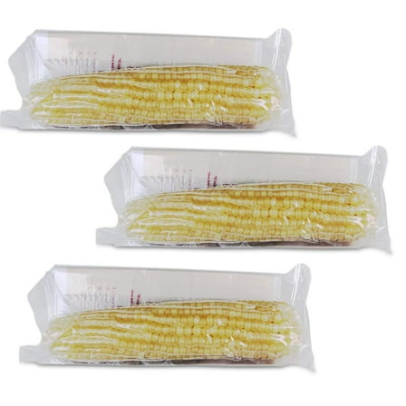 Amish Country Popcorn | Old Fashioned Microwave Popcorn | Old Fashioned, Non-GMO and Gluten Free (White Corn on the Cob, 3 Pack)