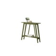 thumbnail image 3 of Kings Brand Furniture - Console Table, Narrow Sofa Table with Storage Shelf for Hallway, Front Hall, Entryway, Living Room (Avocado), 3 of 6