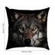 thumbnail image 3 of Funda de cojín de lino con estampado de animales para sofá y salón | Funda de cojín con estampado de león y ranura | Funda de almohada decorativa de poliéster de 45 x 45 cm, 3 of 6