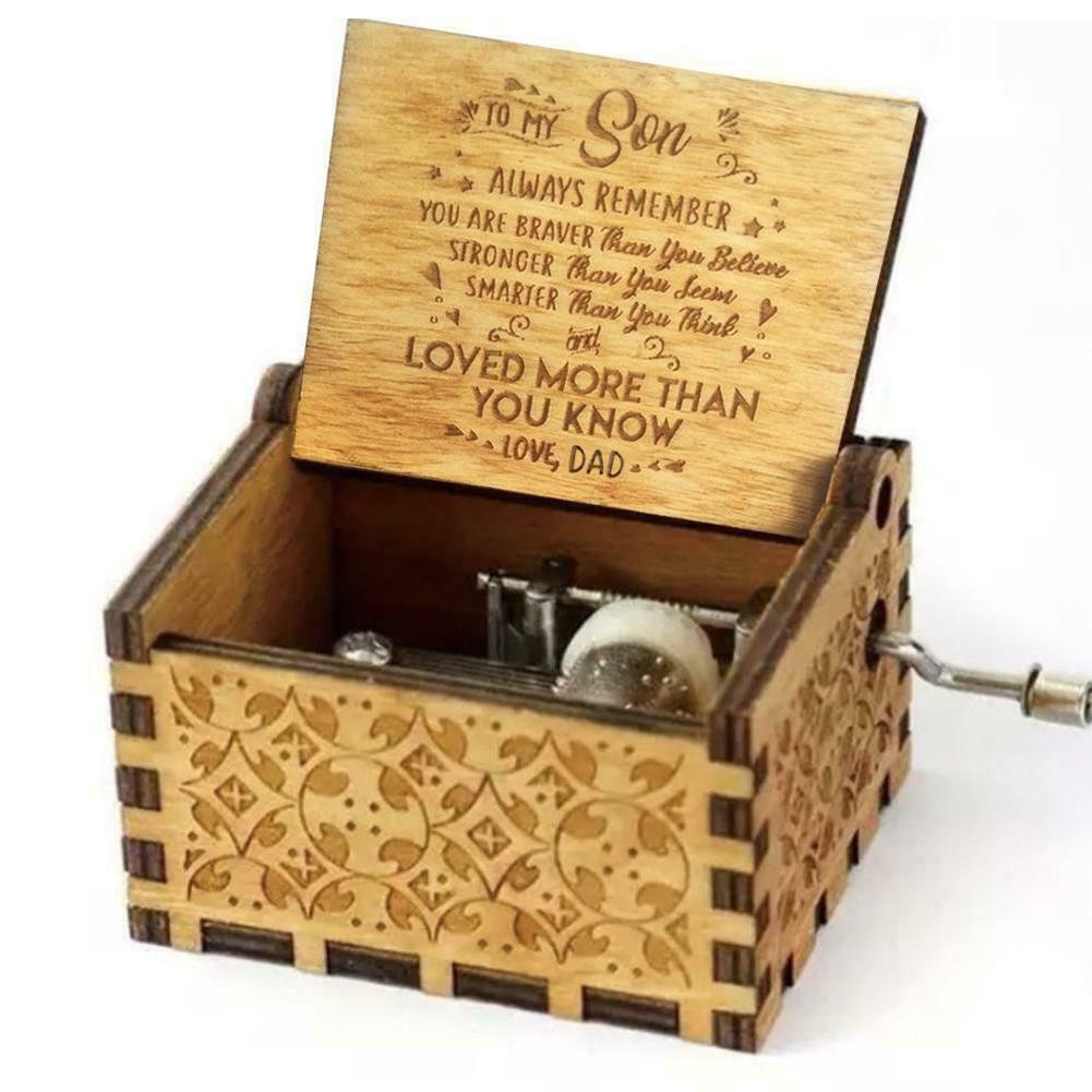 Fanvereka Music Box You are My Sunshine Theme Wooden Classic Music Box