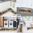 thumbnail image 6 of Set of 2 Christmas Kitchen Rugs Welcome Christmas Snowflake Kitchen Rugs and Mats Anti Fatigue Kitchen Floor Matfor Cook Home Decor (47x17+30x17 inches), 6 of 7