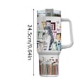 thumbnail image 2 of Stanley Quencher H2.0 Soft Matte Collection, Vaso de Acero Inoxidable Aislado al Vacío con Tapa y Pajita para Bebidas Heladas y Frías 40oz, 2 of 7