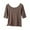 Coffee, variant on Wyobmus Womens Comfy Summer Tops Loose Fit Crew Neck T Shirt Casual Lightweight Summer Fashion Short Sleeve Cute Basic Tees Blouse X-2X Black