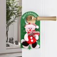 thumbnail image 5 of HomelyJoy Christmas Bathroom Decor, Christmas Door Hanger, Christmas Decorations for Door - Festive Doorknob Covers, Cute Merry Christmas Ornament Signs for Home and Hotel Bedroom Door Knob Decor, 5 of 7