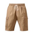 thumbnail image 2 of Men's Pocket Outdoor Sports Casual Loose Cargo Shorts, 2 of 7