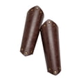 thumbnail image 3 of Brazaletes Medievales Para Hombres Nórdicos, Protectores De Brazos Para Disfraces De Halloween, Cosplay, Café, 3 of 8