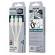 thumbnail image 4 of WEKOME WDC-56 3 In 1 Cable 66W 480Mbps Elastic Liquid Silicone Fast Charging Data Cable - Black, 4 of 4