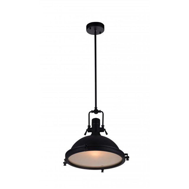 Pendentif Lumineux avec Finition Noire