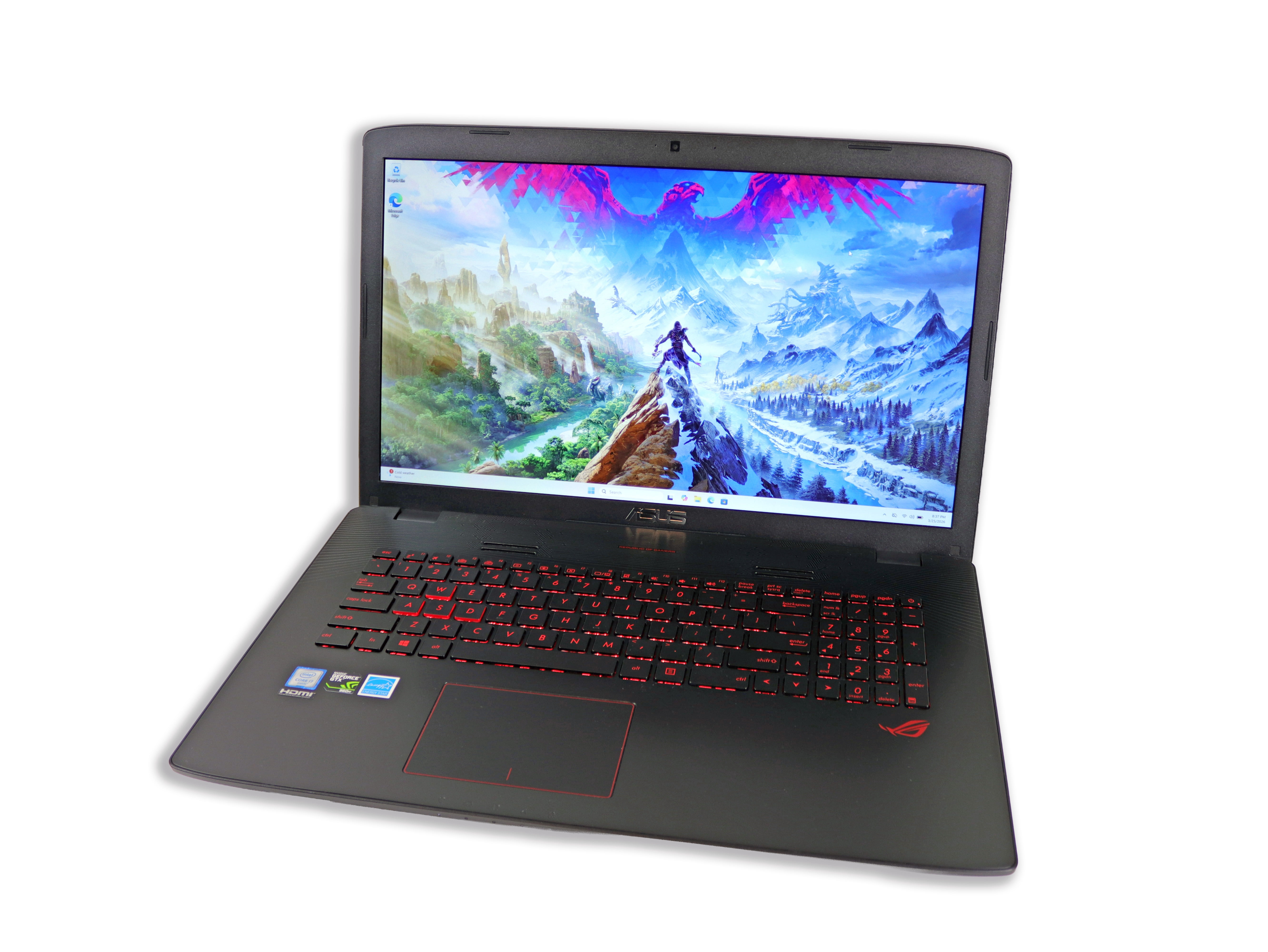 ASUS ROG GL752V 17.3" Laptop Intel i7-6700HQ 16GB RAM 512GB SSD+1TB HDD GTX 960M